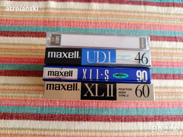 Аудио касети Maxell - JP , снимка 3 - Аудио касети - 45949522