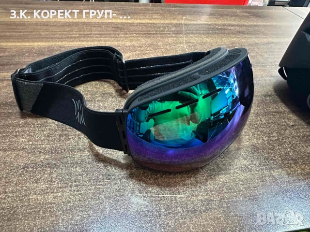 Скиорска каска Uvex, размер 55-59см + очила slokker, снимка 11 - Зимни спортове - 51486098