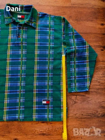 Tommy Hilfiger Vintage Polo 90s блуза с дълъг ръкав, снимка 5 - Блузи - 50633532