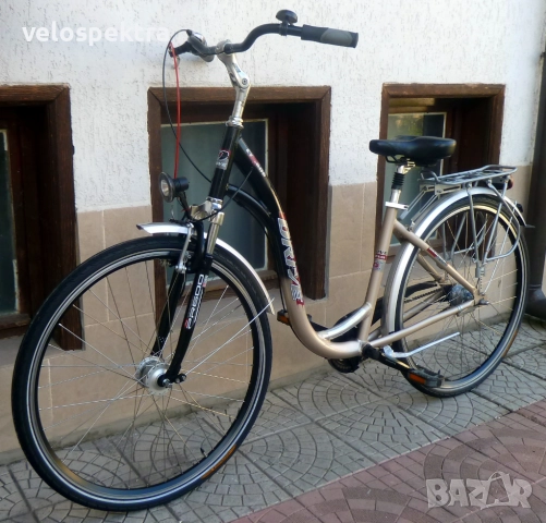 ДРАЙВ ! 28 цола капли ! Алуминиев- елегантен ! Шимано Нексус-7 Германия!, снимка 2 - Велосипеди - 52219157