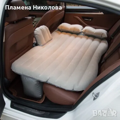 Удобен надуваем матрак (легло), приспособен  за спане в  автомобил AUTO BED, снимка 2 - Матраци - 47217764