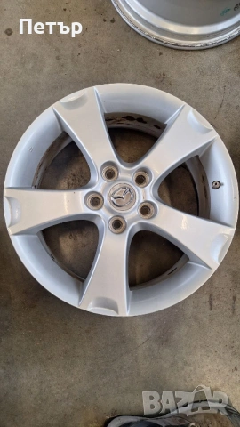 ОРИГИНАЛНИ АЛУМИНИЕВИ ДЖАНТИ ЗА МАЗДА  -5х114,3х67-17цола, снимка 5 - Гуми и джанти - 53947932