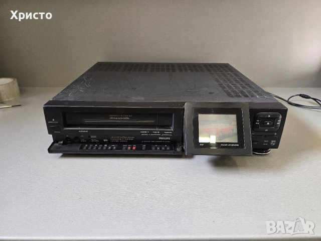 📼 Philips vr6880 📼 vhs с led екран, снимка 8 - Плейъри, домашно кино, прожектори - 54229019