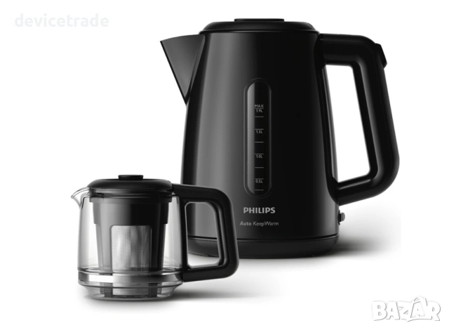 Чайник Philips Daily Collection HD7301/00, Електрическа кана от 1,9 л, 1700W, снимка 7 - Кани - 53522922