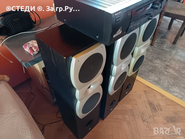 Коледна промоция Усилвател philips FR 740 и тонколони CAT MBL300, снимка 11 - Аудиосистеми - 51856546