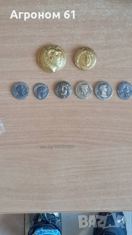 Монети Римска империя и Древногръцки тетрадрахми - реплика , снимка 4 - Нумизматика и бонистика - 52585620