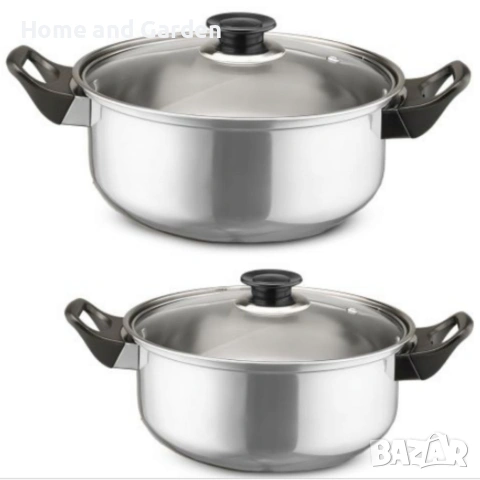 Комплект тенджери и аксесоари от 11 части - издръжливи и устойчиви, снимка 8 - Съдове за готвене - 54027058