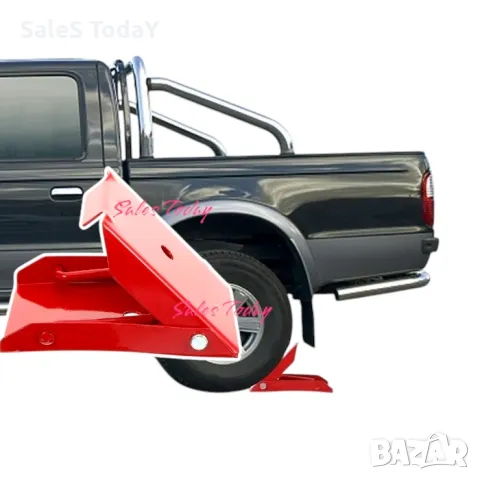 Стопер за кола, Клин за гуми, 1бр, Метален