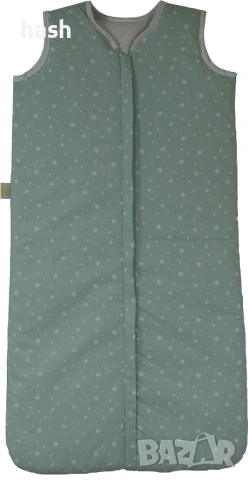 Спален чувал Italbaby, 90 см с ментови звезди