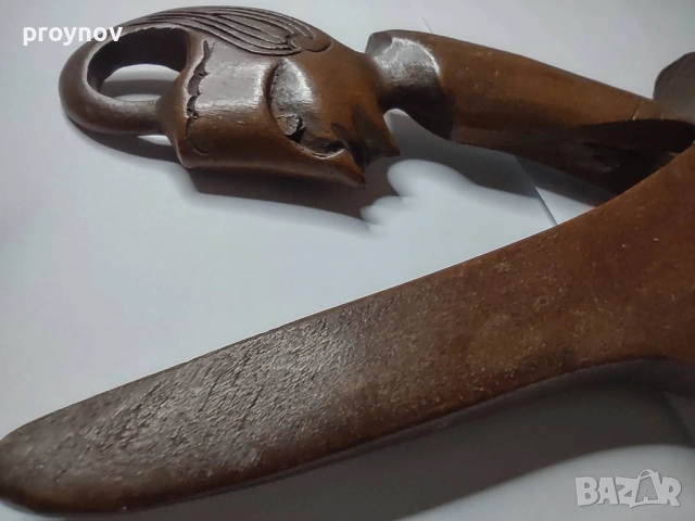 Кама за жертвопринушения с ликът на Гхатоткача, снимка 3 - Антикварни и старинни предмети - 52180408