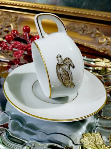 Двойни сетове за късо кафе - Rosenthal Germany 1950г, снимка 10 - Чаши - 49011047