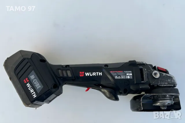Wurth AWS 18-125 P Compact - Безчетков ъглошлайф 18V 5.0Ah, снимка 4 - Други инструменти - 50133257