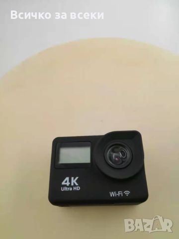 Водоустойчива спортна екшън камера 4K 