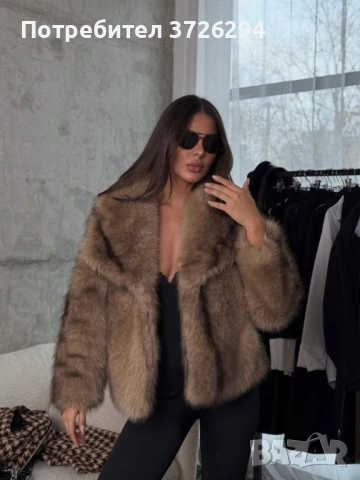 ✨ Супер меко палто с естествен ефект  