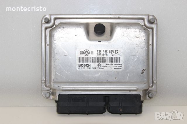 Моторен компютър ECU VW Passat B5.5 / 038 906 019 ER / 038906019ER / 0 281 010 704 / 0281010704, снимка 1 - Части - 46213111