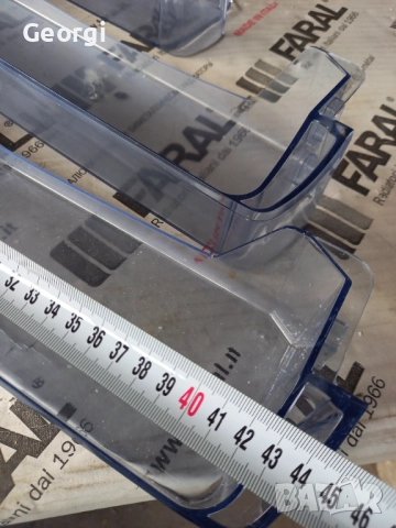 Пластмасови поставки за хладилник 3 броя обща цена