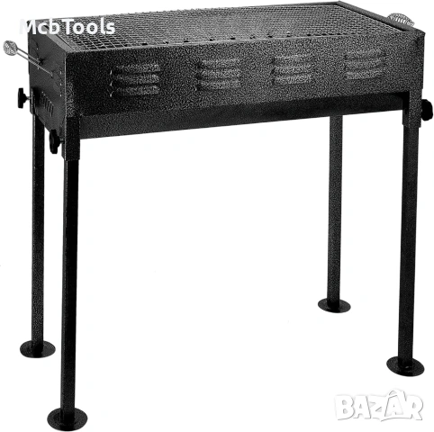 Преносимо сгъваемо голямо барбекю с регулируема височина, снимка 3 - Барбекюта - 54090214