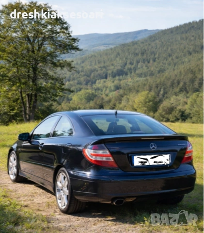 Mercedes Benz С Coupe Мерцедес Бенц Купе 2001, снимка 2 - Автомобили и джипове - 53455069