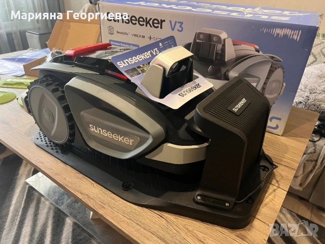 АКУМУЛАТОРНА КОСАЧКА РОБОТ SUNSEEKER V3 20 V, 2.50 Ah, ШИРИНА НА КОСЕНЕ 18.00 см, 600 m²