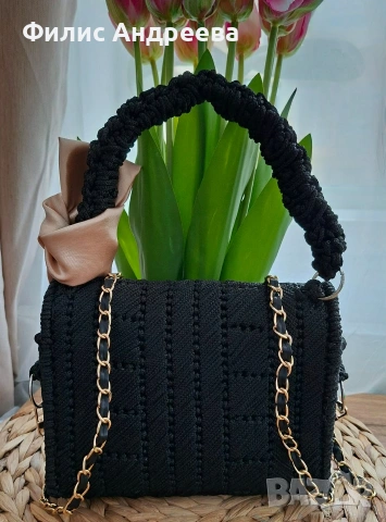 Ръчно изработени дамски чанти ✨, снимка 13 - Чанти - 53949324