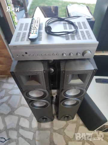 Тонколони Klipsch Synergy F2 и стерео усилвател (ресивър) NAD C326BEE, снимка 4 - Тонколони - 51189864