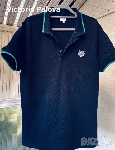 Маркова тениска  KENZO PARIS ( TIGER POLO SHIRT), снимка 2 - Тениски - 47153477