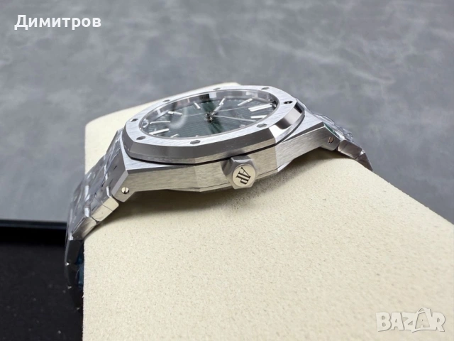 Наличен! Audemars Piguet ROYAL OAK green, Ref. 15510ST, снимка 5 - Мъжки - 53071690