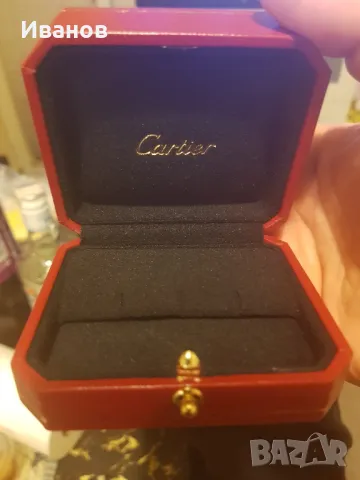 CARTIER КУТИЯ ЗА БИЖУТА ПРЪСТЕН, снимка 4 - Пръстени - 42609188