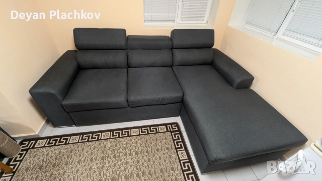 Ъглов Диван, Холов Диван, Механизъм за разтягане и механизъм с ракла, снимка 5 - Дивани и мека мебел - 52427591