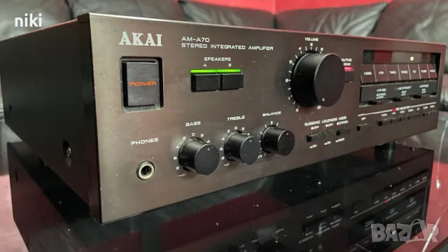 AKAI AM-A70, снимка 4 - Ресийвъри, усилватели, смесителни пултове - 47189433