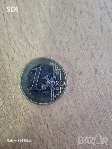 1 евро Германия 2002, снимка 2 - Нумизматика и бонистика - 53305633
