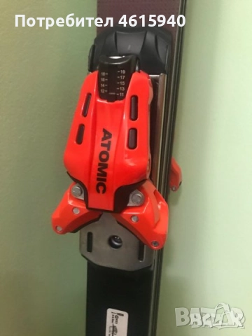 Нови състезателни ски FIS ATOMIC 165 R 12,5м с автомати Х19, снимка 2 - Зимни спортове - 52004942