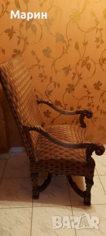 Винтидж кресло, снимка 2 - Антикварни и старинни предмети - 45697520
