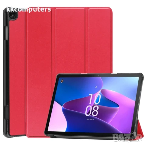 Lenovo Tab M10 (Gen 3) TB-328FU / TB-328XU  Кожен Калъф и Протектор, снимка 4 - Калъфи, кейсове - 51024241