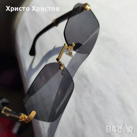 Мъжки луксозни слънчеви очила Cartier CT0362S C1 Дребен дефект Намалени!!!, снимка 8 - Слънчеви и диоптрични очила - 47113819