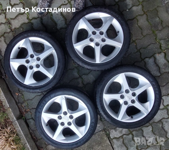Оригинални алуминиеви джанти за Kia Ceed 17” 5x114,3, снимка 5 - Гуми и джанти - 53159390