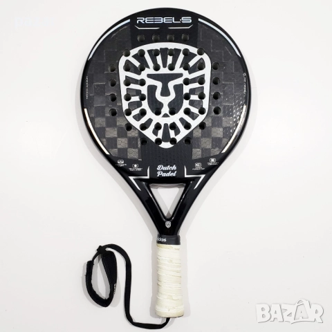 Dutch Padel Rebel-S Elite Pro 18K Carbon Hexagon Padel Падел Ракета Карбон