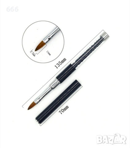 Четки за маникюр, Rosalind, Пет броя, снимка 5 - Други стоки за дома - 54143420