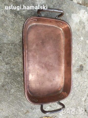Стар меден съд/тава, снимка 1