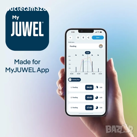 Juwel Aquarium - HeliaLux AppControl - за управление на осветителното устройство HeliaLux Spectrum , снимка 4 - Оборудване за аквариуми - 52803266
