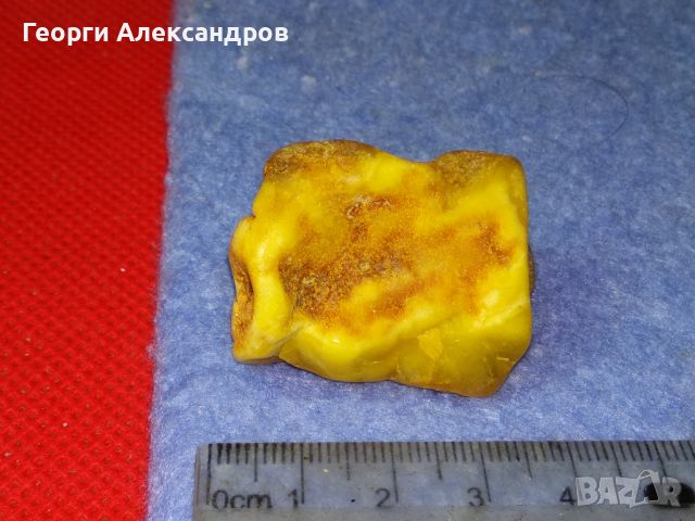 100% НАТУРАЛЕН БАЛТИЙСКИ КЕХЛИБАР АМБЪР ЯНТАР AMBER 40 Карата, снимка 4 - Антикварни и старинни предмети - 46560064