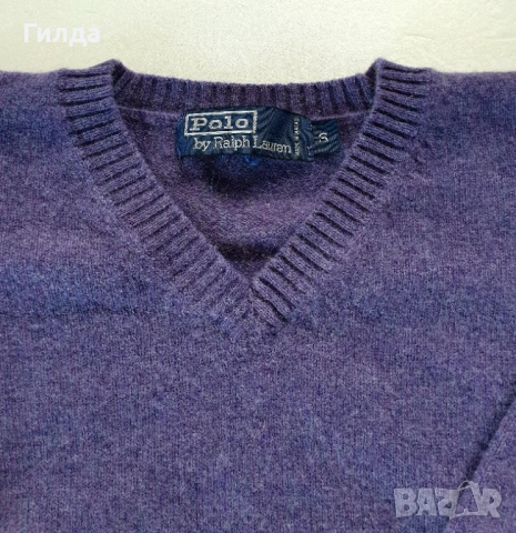 POLO Ralph Lauren 100% вълна пуловер S, снимка 3 - Блузи с дълъг ръкав и пуловери - 52770338