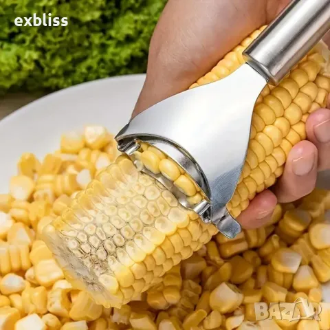 Многофункционална белачка за царевица и зеленчуци, снимка 2 - Аксесоари за кухня - 50223680
