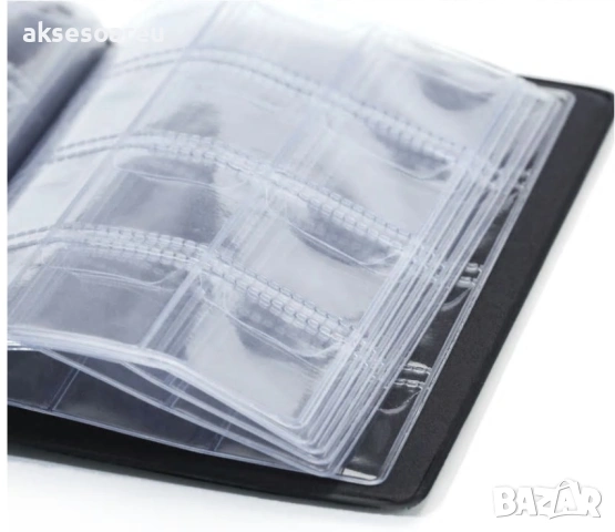 Нов Кожен албум за монети с 10 прозрачни страници с 120 джоба Книга  каталог за колекция на монети, снимка 14 - Нумизматика и бонистика - 53770012