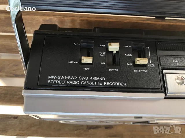 Радиокасетофон NATIONAL PANASONIC (JAPAN )BOOMBOX RX-5100T, снимка 14 - Радиокасетофони, транзистори - 47174918