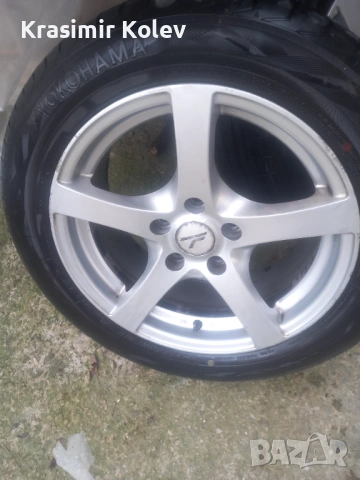 Продавам джанти с летни гуми 