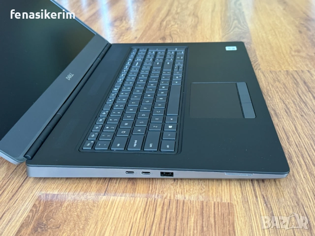 17.3' FHD IPS Core i7-10750H DELL Precision 7750 16GB DDR4/256GB NVMe/RTX 4000 8GB/Бат 6ч, снимка 9 - Лаптопи за работа - 53228578
