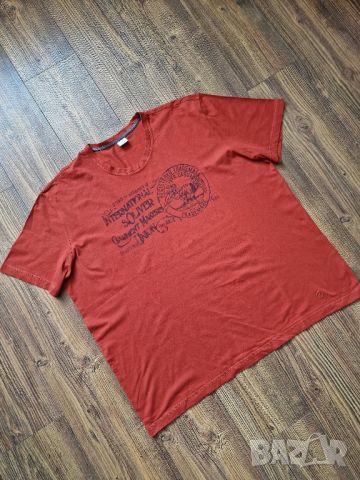 Страхотна мъжка тениска S.OLIVER  размер 4XL  , снимка 2 - Тениски - 45413420