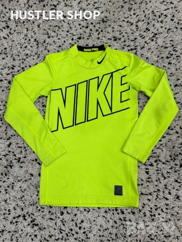 Детска термо блуза NIKE PRO DRI-FIT. Размер L 148/157см, снимка 2 - Детски анцузи и суичери - 53274703
