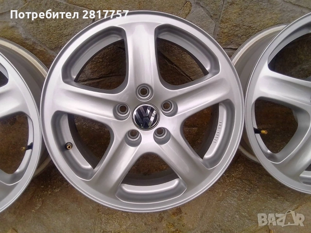 15цола 5х100мм алуминиеви джанти , снимка 2 - Гуми и джанти - 53567163